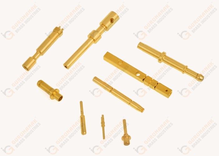 messing turned components